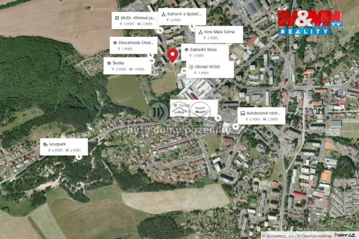 Pronájem bytu 3+1, Chodov, Revoluční, 72 m2