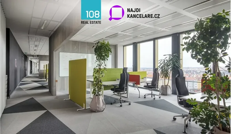Pronájem kanceláře, Praha - Nusle, Pikrtova, 351 m2