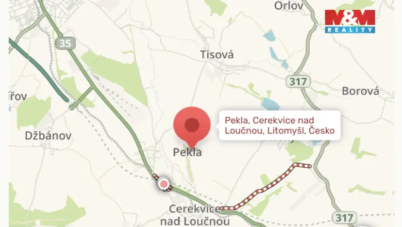 Prodej skladu, Cerekvice nad Loučnou - Pekla, 788 m2