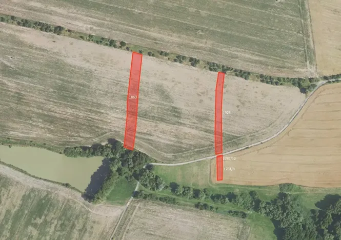 Prodej pole, Mšec, 15361 m2