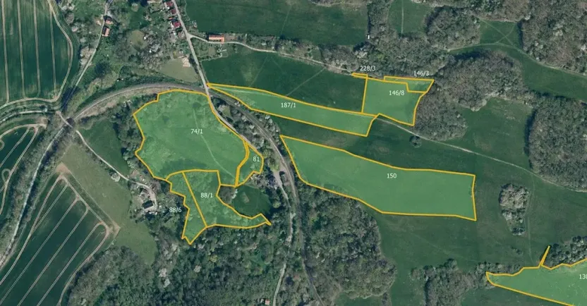 Prodej louky, Úštěk, 384290 m2