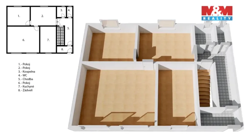 Prodej rodinného domu, Rychvald, 78 m2