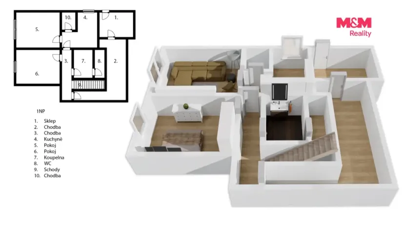 Prodej rodinného domu, Praha - Horní Počernice, Jasenná, 292 m2