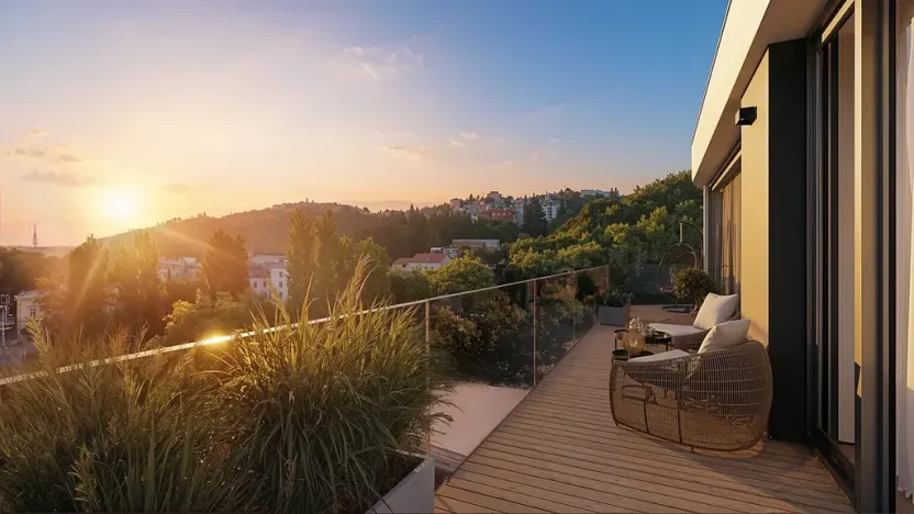 Prodej bytu 1+kk, Praha - Košíře, Hlaváčkova, 40 m2