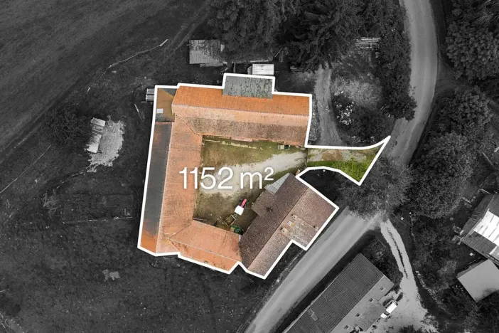 Prodej zemědělské usedlosti, Popovice, 718 m2