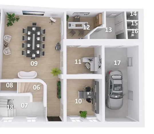 Pronájem kanceláře, Praha - Smíchov, Radlická, 124 m2