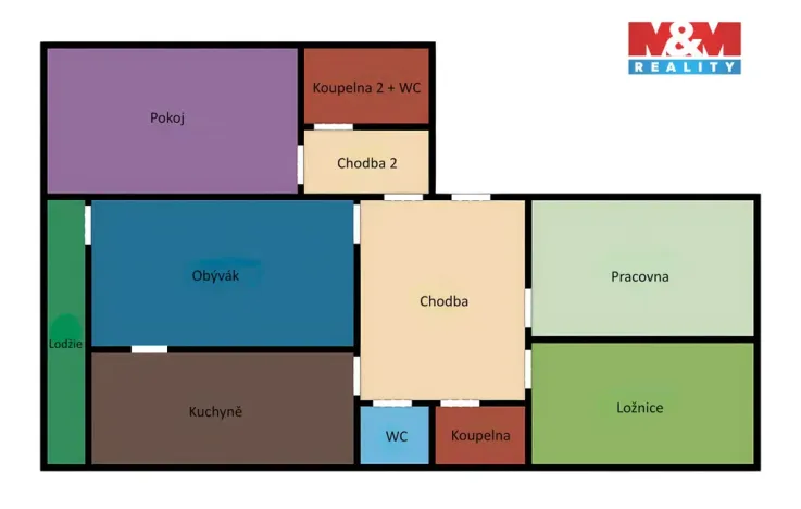 Prodej bytu 4+1, Slaný, Bezručova, 90 m2