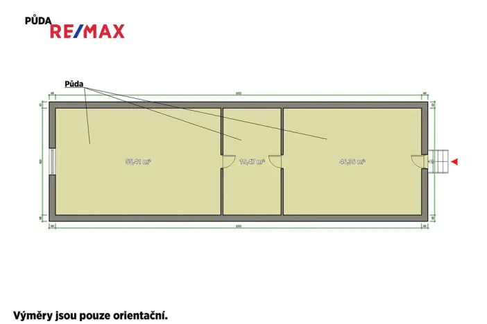 Prodej rodinného domu, Mezholezy, 96 m2