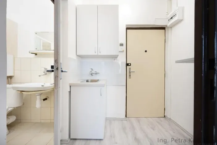 Pronájem bytu 1+kk, Brno - Staré Brno, Veletržní, 19 m2