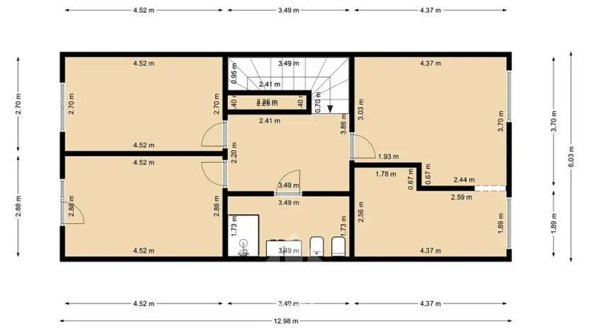 Prodej rodinného domu, Velký Beranov, 174 m2
