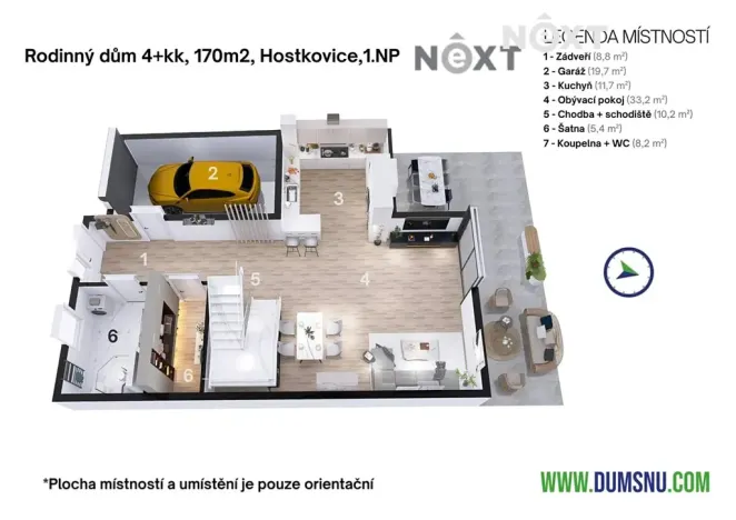 Prodej rodinného domu, Tršice, 170 m2