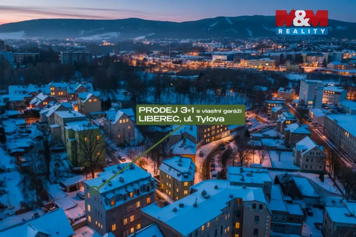 Prodej bytu 3+1, Liberec - Liberec VII-Horní Růžodol, Tylova, 74 m2
