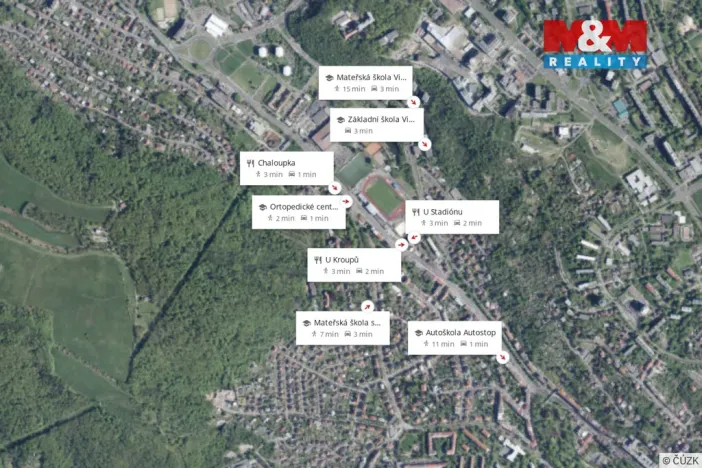 Pronájem bytu 2+kk, Ústí nad Labem, Masarykova, 47 m2