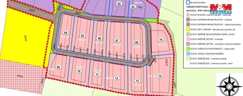 Prodej pozemku pro bydlení, Dobev - Velké Nepodřice, 999 m2