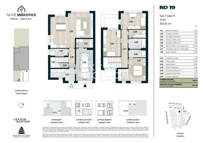 Prodej rodinného domu, Praha - Miškovice, Polabská, 153 m2