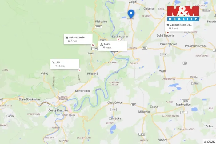 Prodej pozemku pro bydlení, Dolní Třebonín - Štěkře, 2052 m2