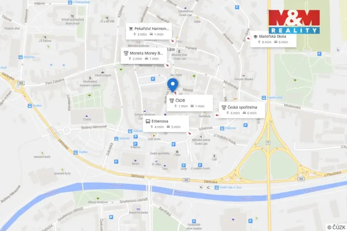 Pronájem bytu 3+1, Česká Lípa, 71 m2