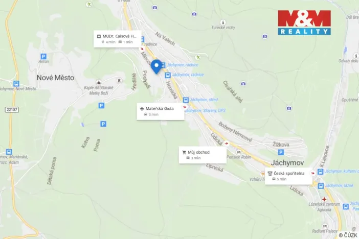 Prodej rodinného domu, Jáchymov, Mincovní, 120 m2