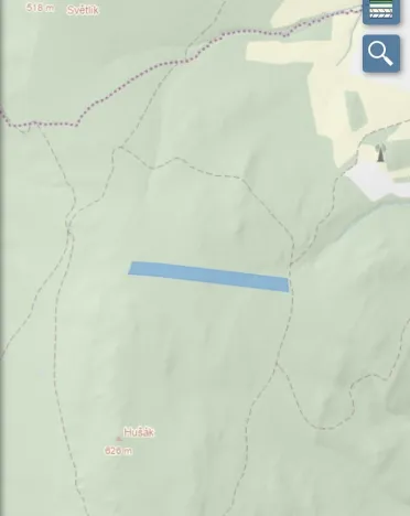 Prodej lesa, Městečko Trnávka - Lázy, 32904 m2