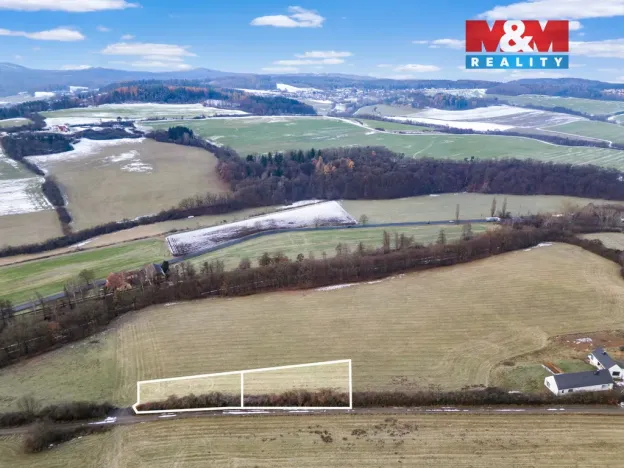 Prodej louky, Jince, 2492 m2