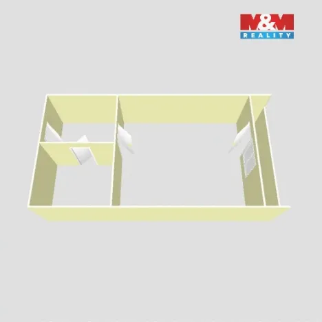 Pronájem bytu 1+kk, Jablonec nad Nisou, Liberecká, 28 m2