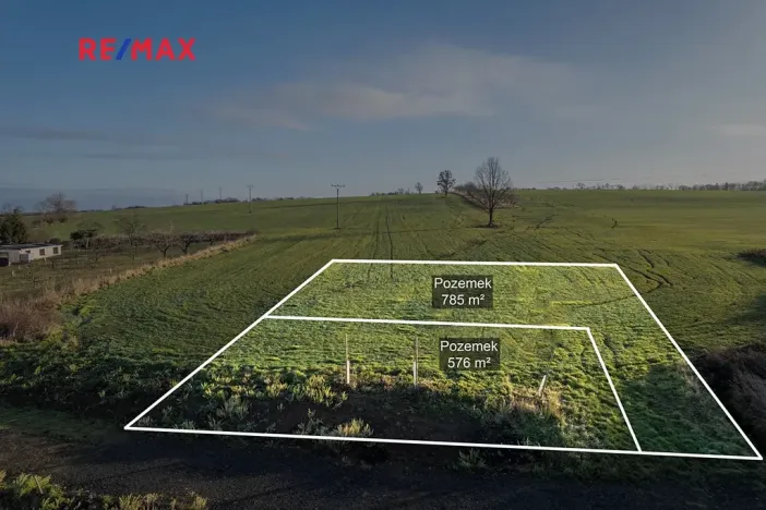 Prodej pozemku pro bydlení, Vitice, 1361 m2