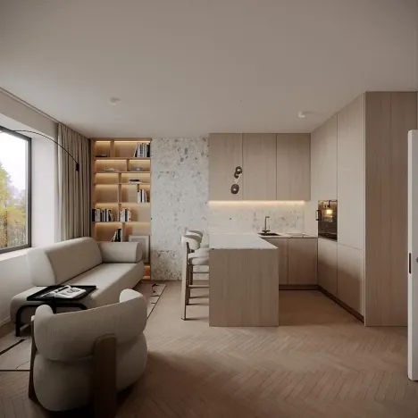 Prodej bytu 2+kk, Praha - Vinohrady, V Horní Stromce, 47 m2