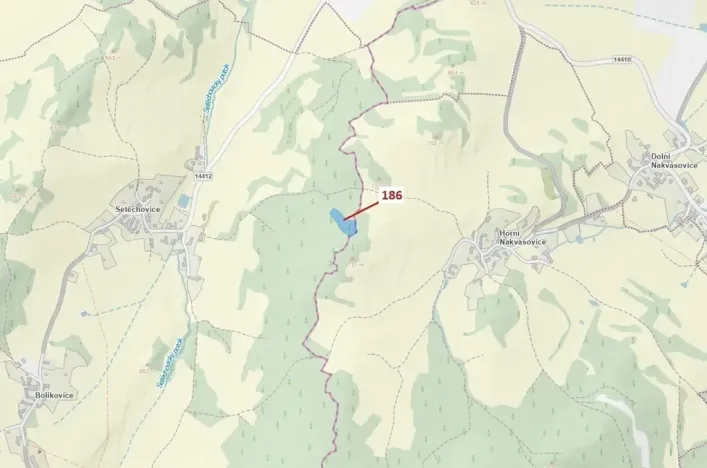 Dražba lesa, Zálezly, 4542 m2