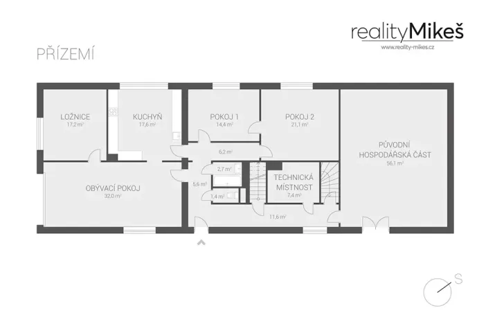 Prodej rodinného domu, Cetenov, 193 m2