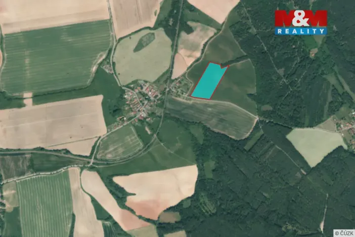 Prodej pole, Velečín, 33271 m2