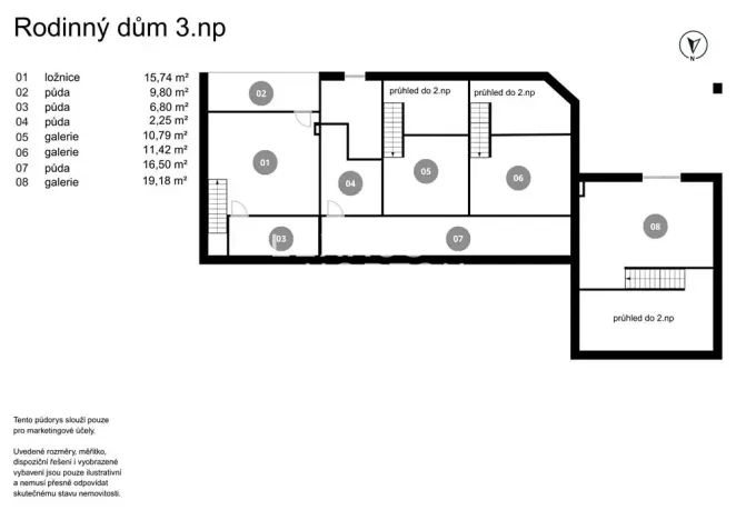 Prodej rodinného domu, Praha - Nebušice, V březinkách, 522 m2