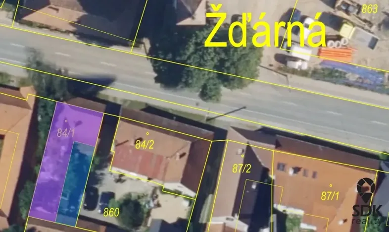 Prodej pozemku pro bydlení, Žďárná, 205 m2