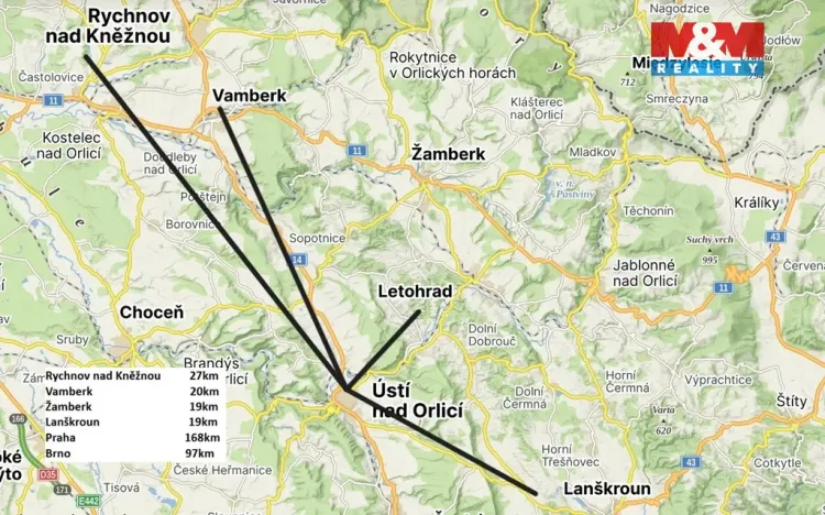 Prodej činžovního domu, Ústí nad Orlicí, Třebovská, 560 m2