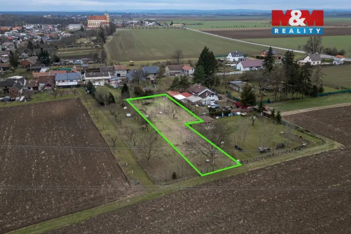 Prodej pozemku pro bydlení, Dub nad Moravou, 1279 m2