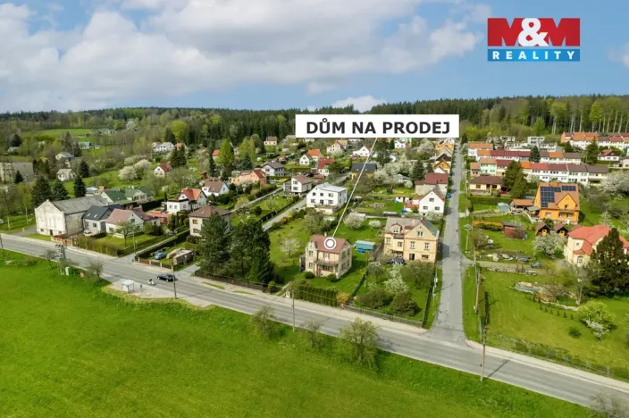 Prodej rodinného domu, Nové Město pod Smrkem, Frýdlantská, 200 m2