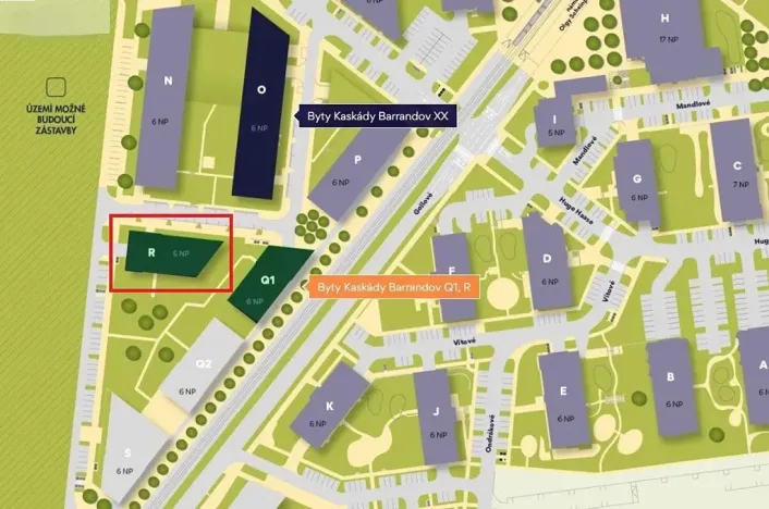 Prodej bytu 2+kk, Praha - Hlubočepy, Hugo Haase, 47 m2