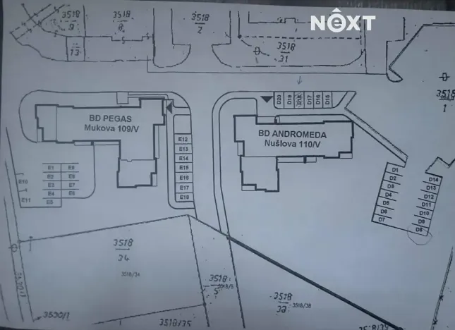 Prodej garážového stání, Jindřichův Hradec, Nušlova, 13 m2