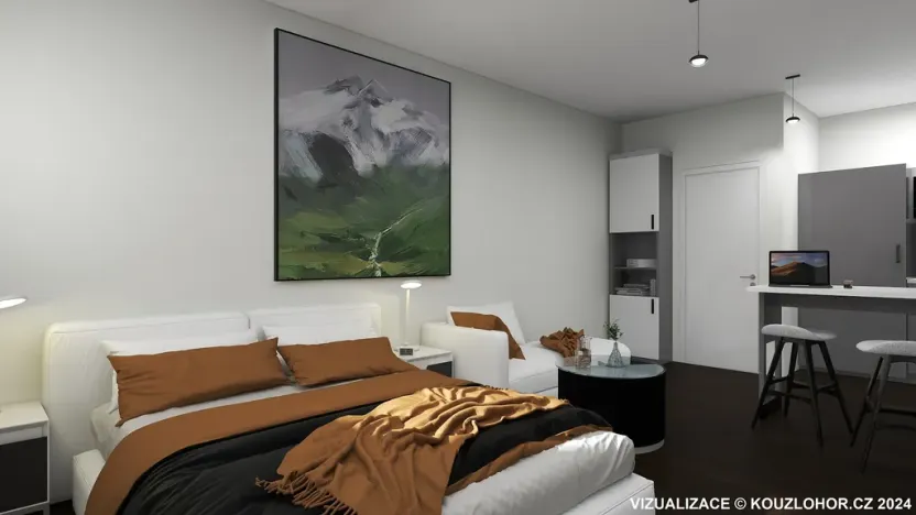 Prodej bytu 1+kk, Janov nad Nisou - Hrabětice, 28 m2