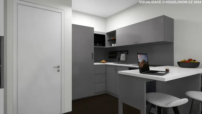 Prodej bytu 1+kk, Janov nad Nisou - Hrabětice, 28 m2