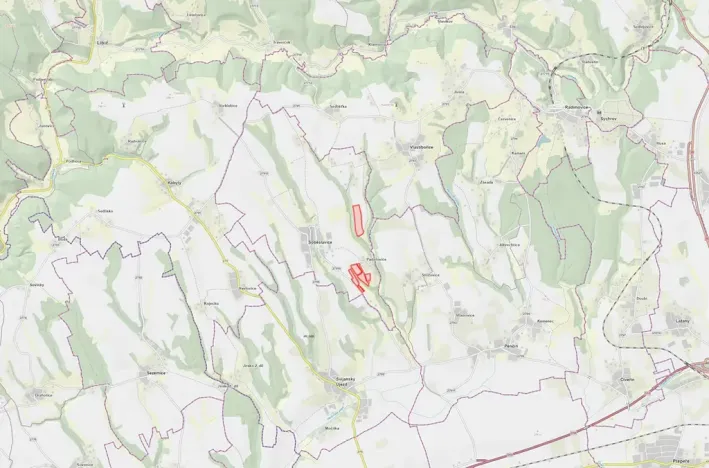 Prodej pole, Soběslavice, 95397 m2