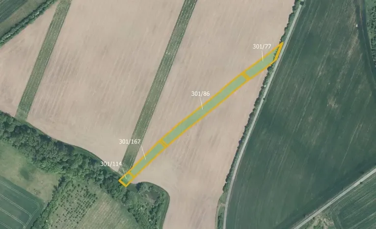 Prodej sadu/vinice, Troubky-Zdislavice, 6725 m2