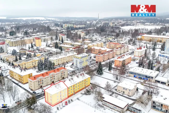 Pronájem bytu 2+1, Mariánské Lázně - Úšovice, Skalníkova, 52 m2