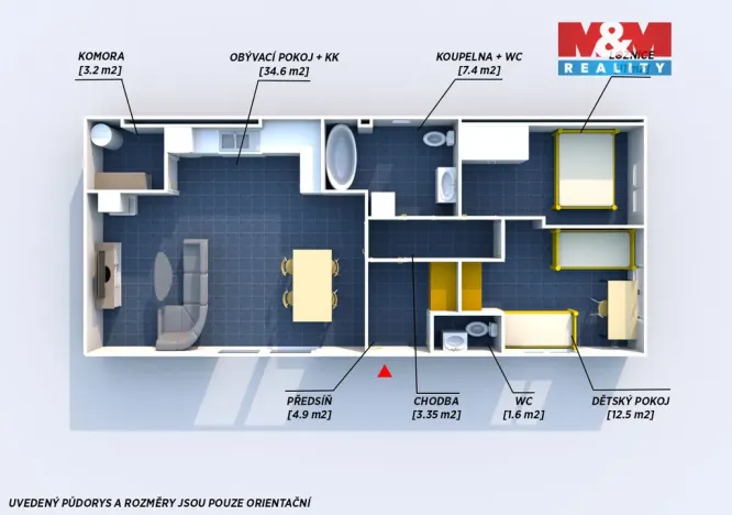 Prodej rodinného domu, Volduchy, 78 m2