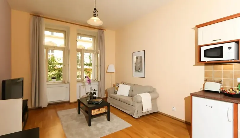 Pronájem bytu 2+kk, Praha - Vinohrady, Moravská, 53 m2