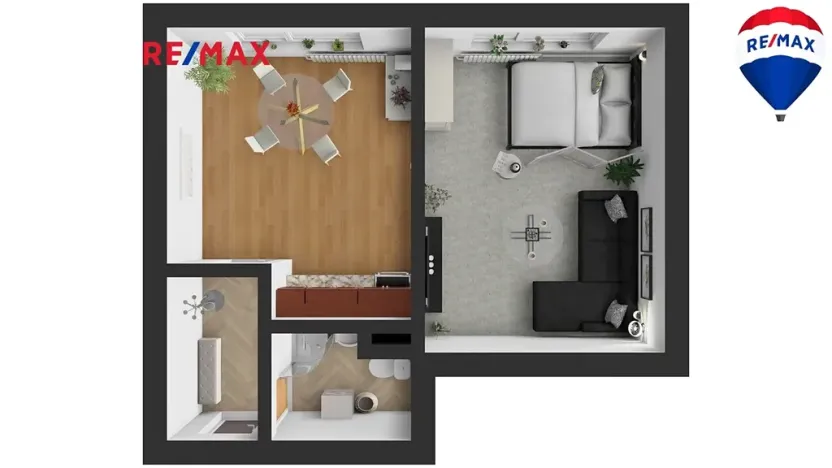 Prodej bytu 1+1, Nový Bor, Boženy Němcové, 35 m2