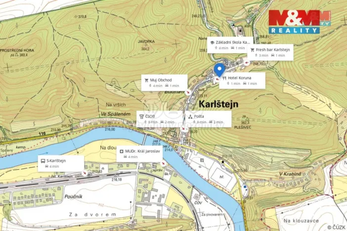 Pronájem bytu 3+kk, Karlštejn, 95 m2