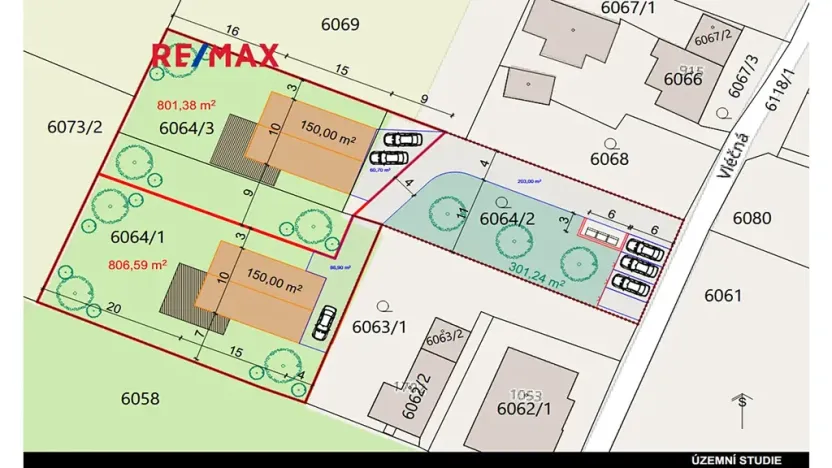 Prodej pozemku pro bydlení, Rychvald, 801 m2