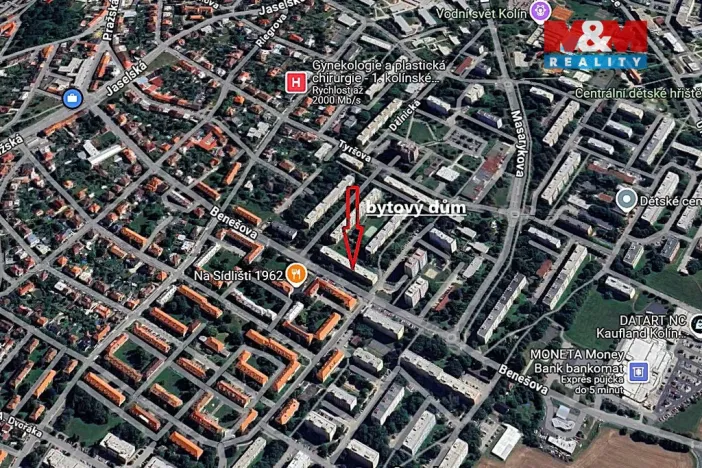 Prodej bytu 3+kk, Kolín - Kolín II, Benešova, 64 m2