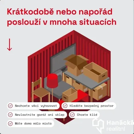 Pronájem skladu, Olomouc, Balcárkova, 7 m2