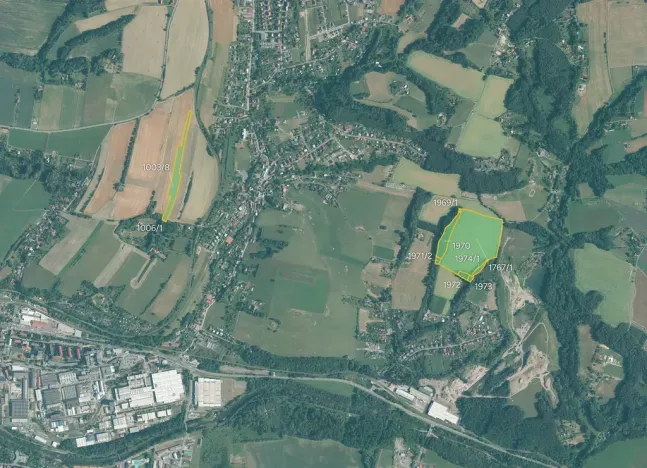 Prodej podílu pole, Krhová, 24421 m2